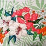 mantel flores rojas 1