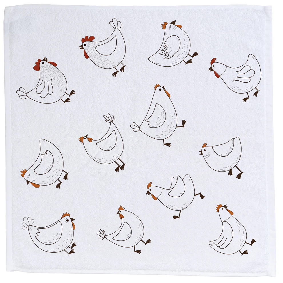 Pack 2 paños de Cocina - Gallinas y Gallos - Imagen 5