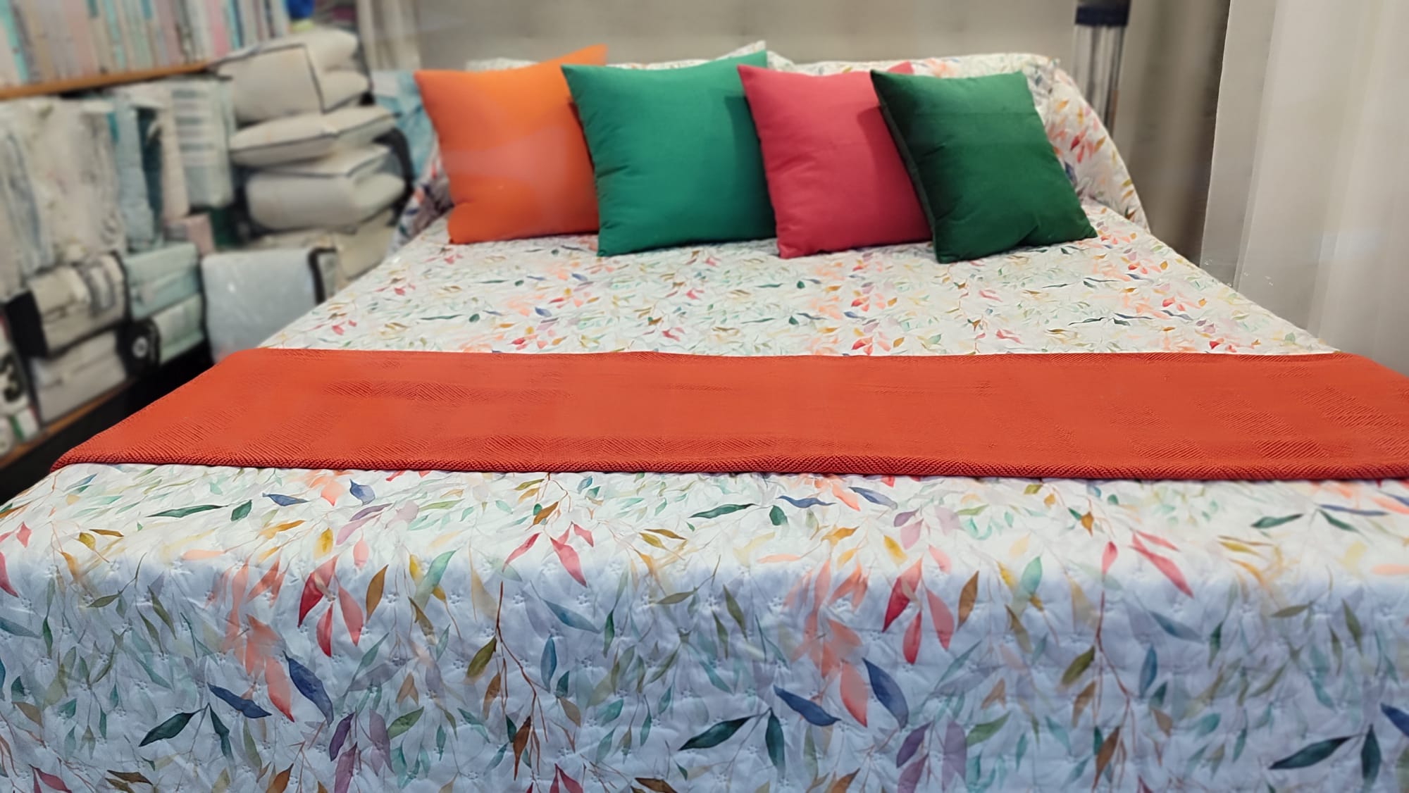 Colcha Acuarela – Medida Especial para Cama 200x200