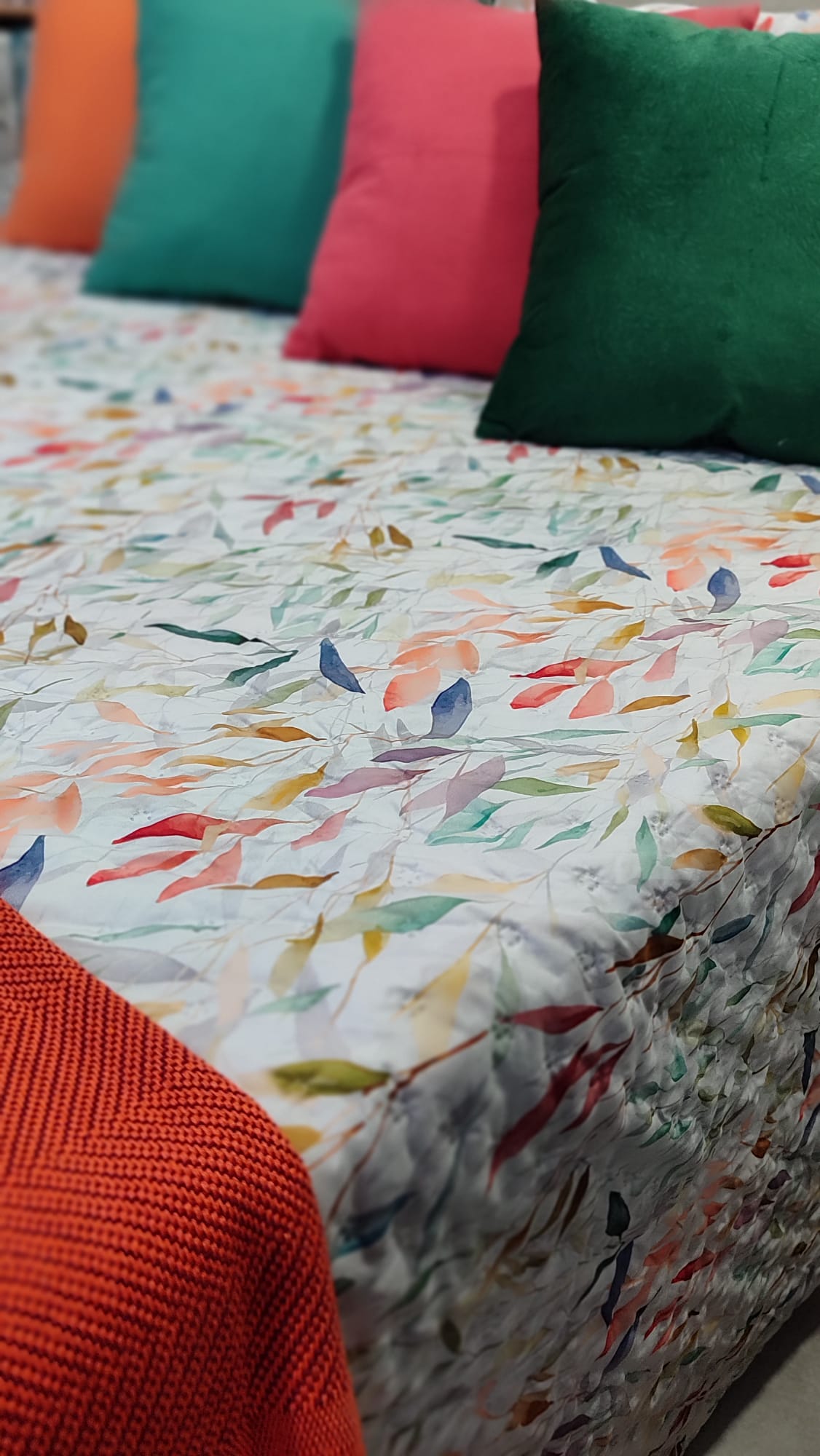 Colcha Acuarela – Medida Especial para Cama 200x200 - Imagen 4